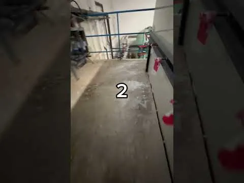 Litá podlaha před a po, realizace M.K. decor